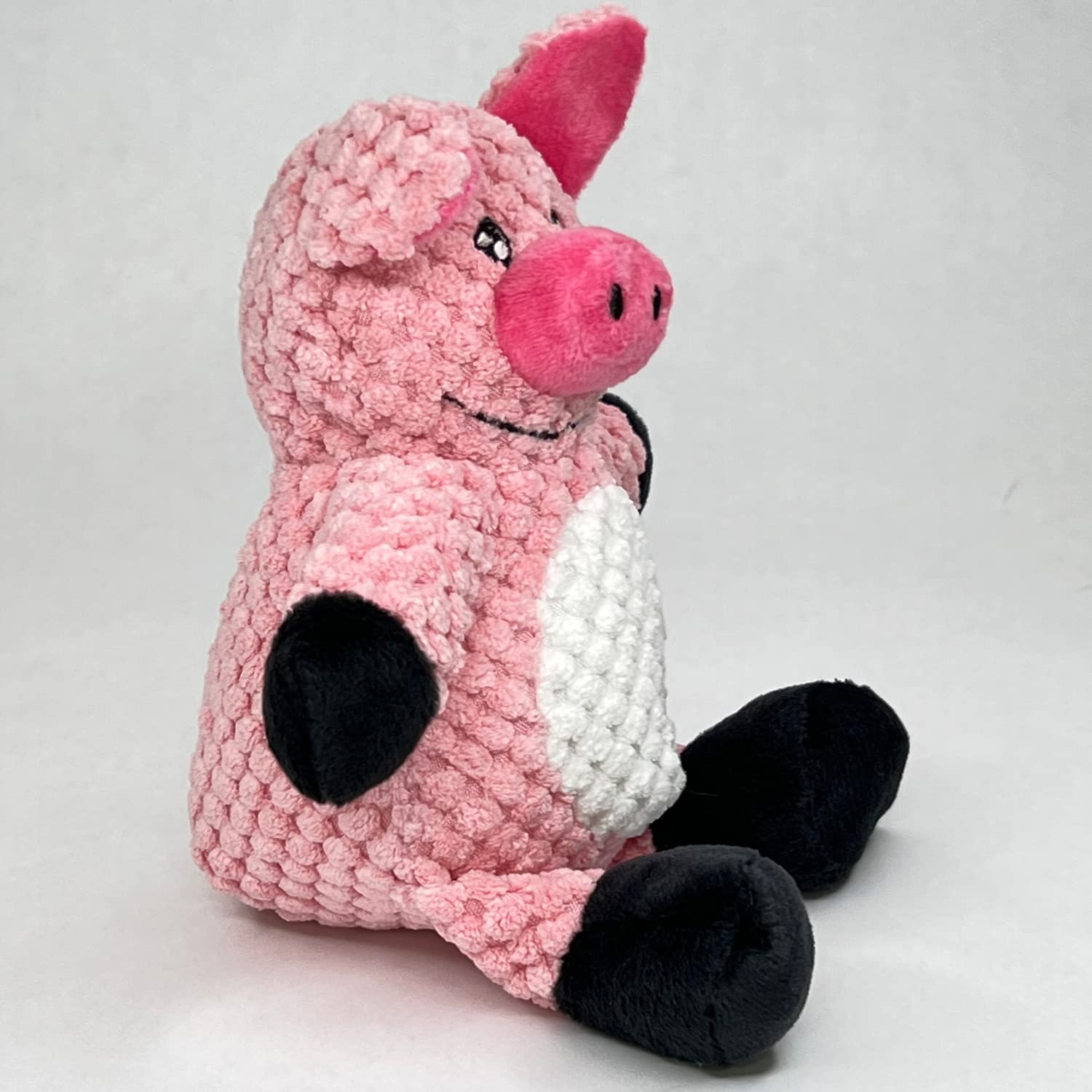 Glory To Dog Barnyard Pig - Juguete de peluche para perros de raza pequeña