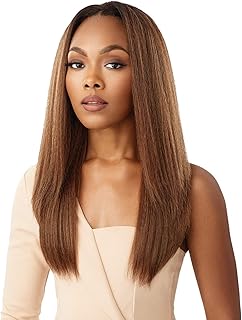 Outre Quick Weave Self Styled in 60 Seconds Neesha Soft & Natural New Half Wig Cap Laysflat Requires Less Leave Out NEESHA H302 (1B)