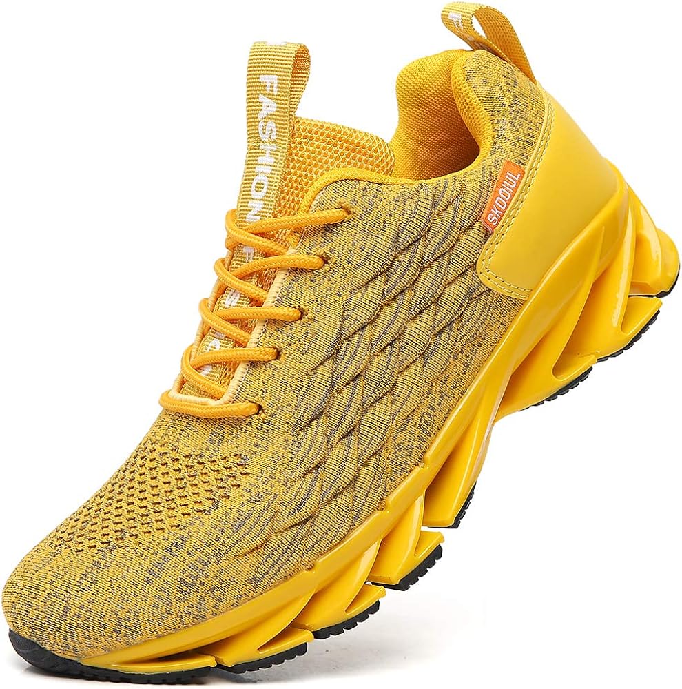  | TSIODFO Men Sneakers Mesh Breathable Comfort Athletic Sport Running Walking Shoes | Road Running