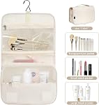 Cubes d'emballage pour valises, 9 Set de rangement de compression Organisateurs de bagages de voyage avec sac de toilette, sac de chaussures & Sac électronique - Accessoires de voyage pour valises (Beige)