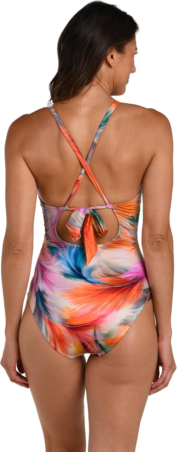 High Neck Keyhole Mio One Piece Swimsuit