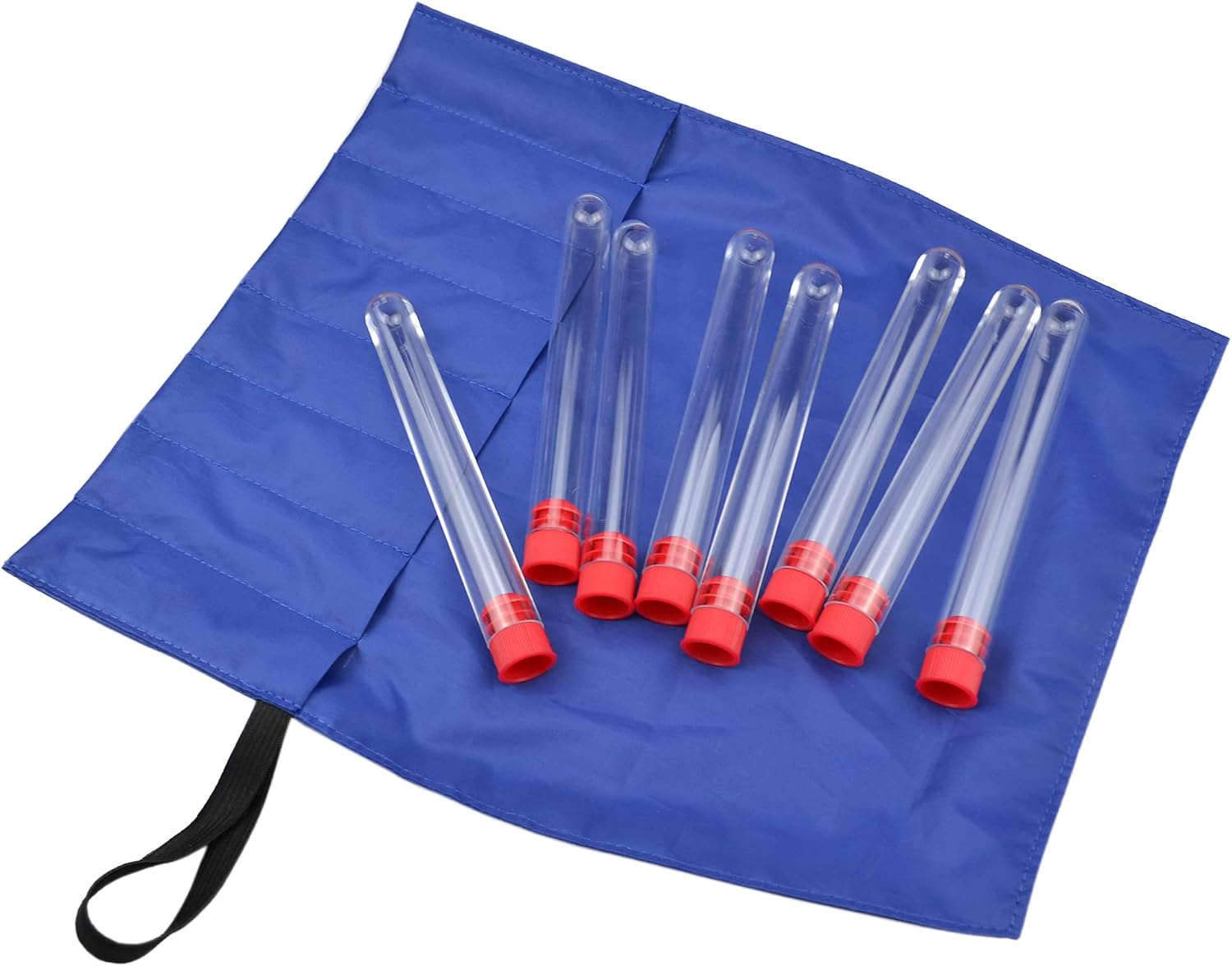 Travel Spice Kit with Case 8 Empty Tubes for Outdoors Camping Hiking Travel Ultralight Roll Spice Organizer