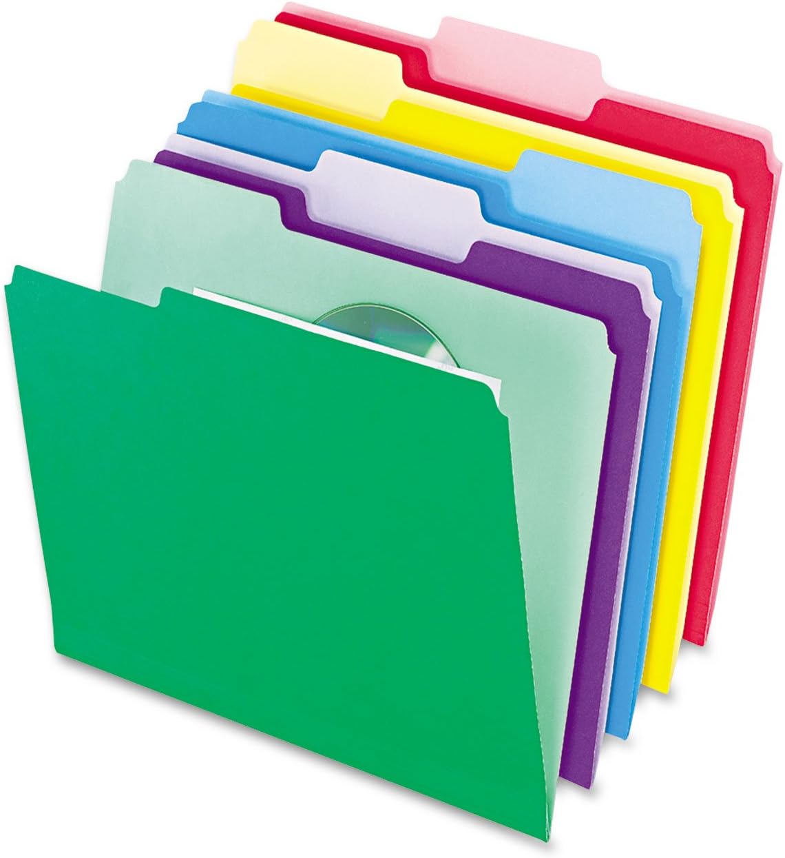 Pendaflex Letter Size File Folders with InfoPocket (Pack of 30)