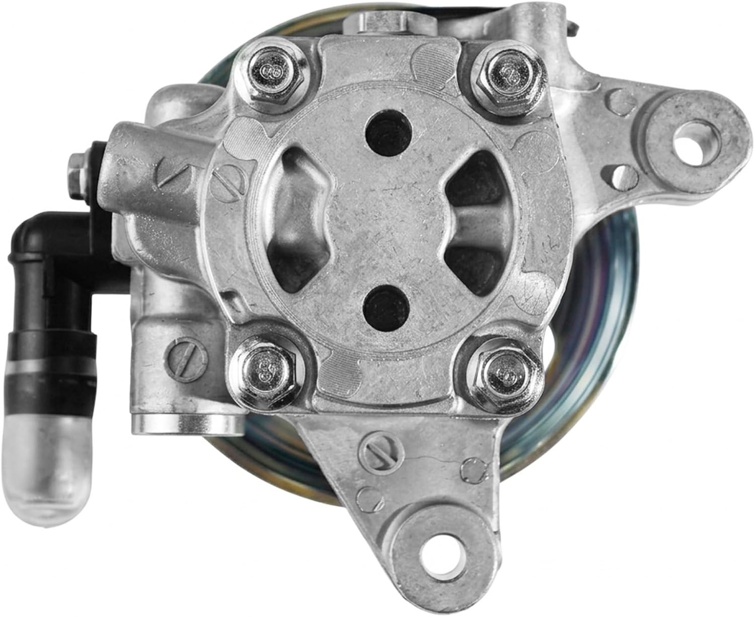 21-5341 Power Steering Pump with Pulley Compatible with Honda Accord L4 2.4L 2003-2007, Replace# 96-5341 5776N 56110RAAA01