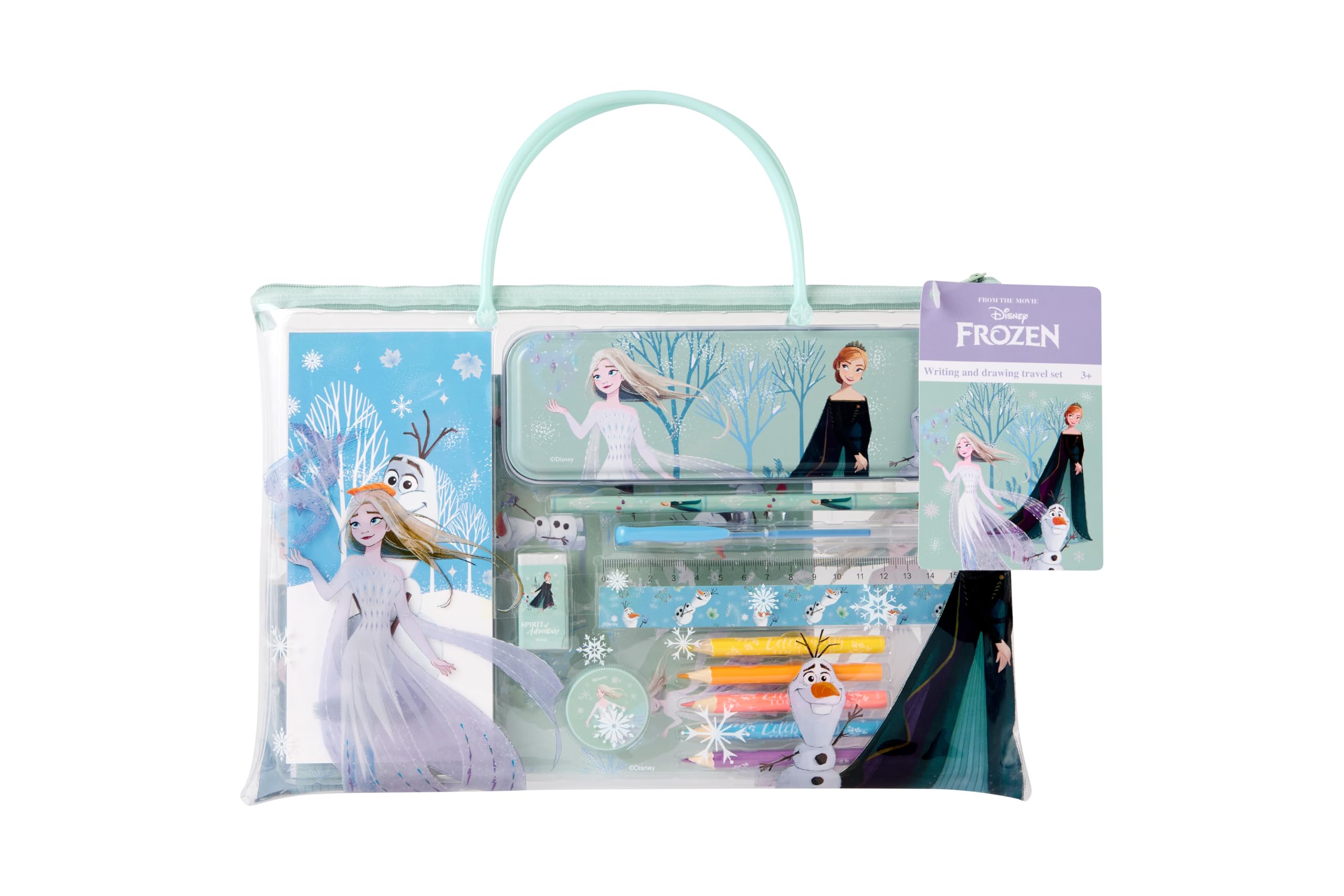 Disney Frozen Writing and Drawing Travel Set, multicoloured