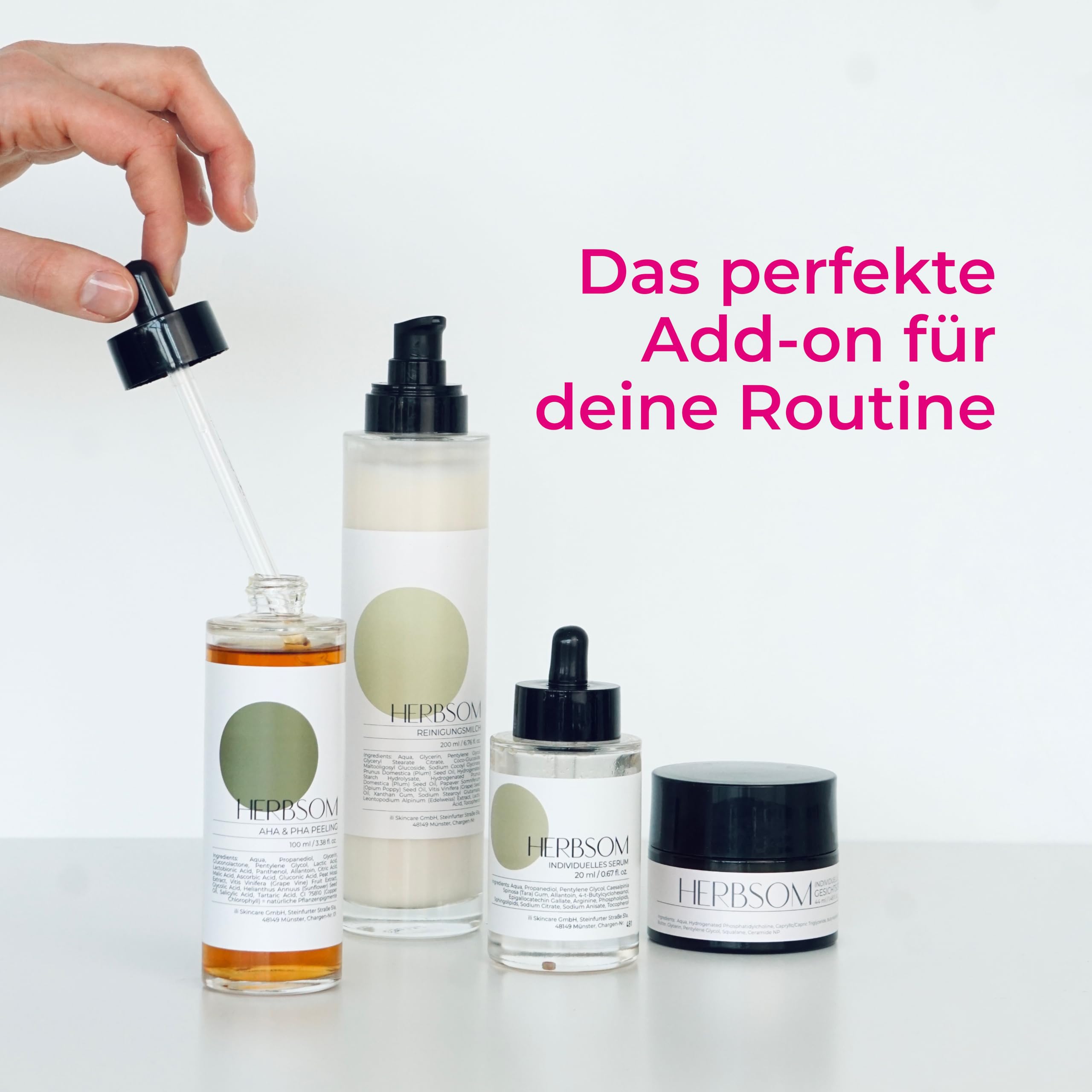 AHA & PHA Peeling I regt die Hauterneuereung an, gegen Falten, Pigmentflecken und einen fahlen Teint, für sichtbar jünger aussehende Haut, besonderes geeignet für trockene und reife Haut