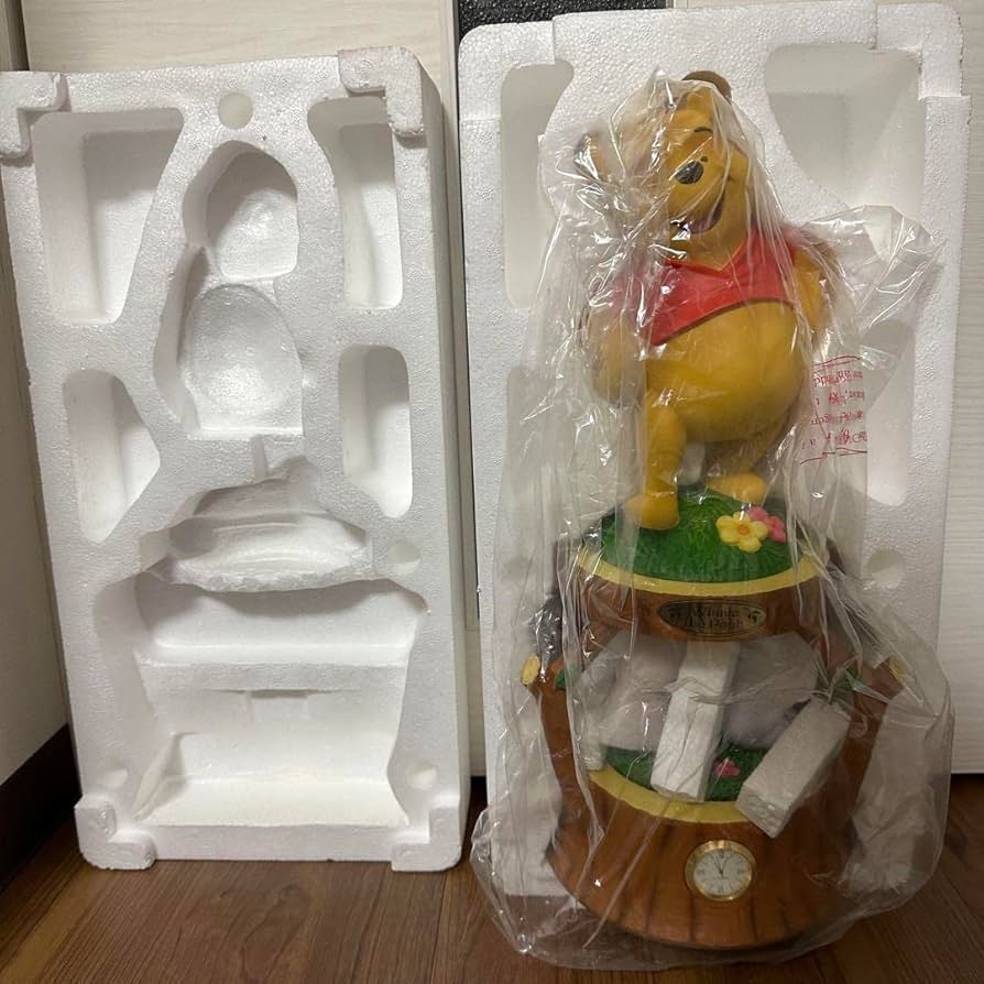 くまのプーさん ハッピーオルゴール 時計