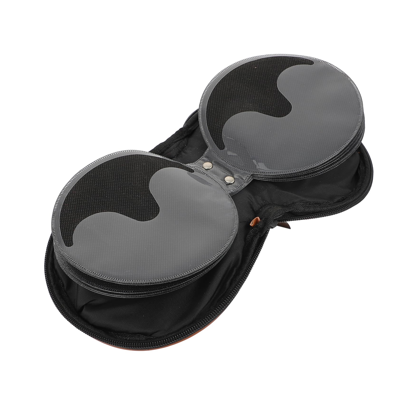 KOMBIUDA 1Pc Car CD Storage Case Stylish Embroidered CD Bag with Zipper Closure Capacity Plaid Design for Organizing Discs Car Home Practical and Compact CD Holder