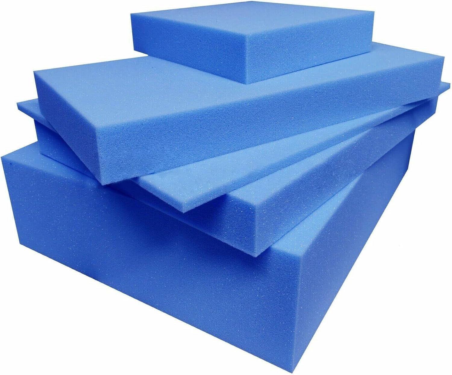 Brillars® High Density Blue Upholstery Foam Perfect for Chairs, Stool