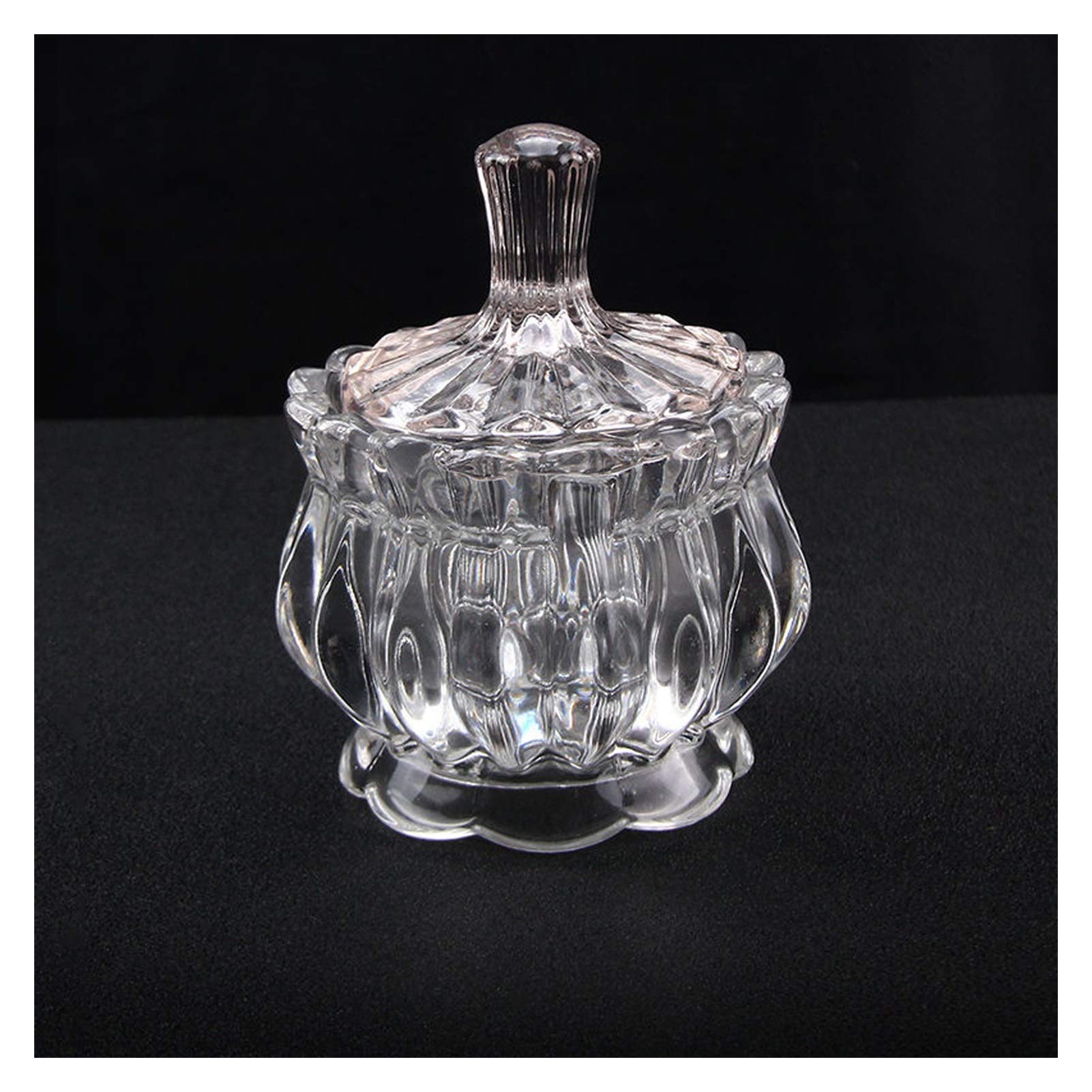 Pot de Sucre Sugar Bowl avec couvercle Bol à sucre multifonctionnel Réservoir de stockage de verre Petit Sugar Bowl convient à la maison, au bureau, à l'hôtel, au café, etc. Bol à Sucre ( Color : A )