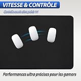 Niviy Tapis de Souris Gaming XXL 900x400mm Noir - 4