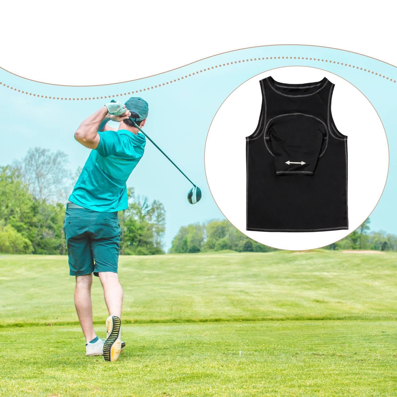 Baoblaze Gilet per l'allenamento dello Swing da Golf, Gilet correttivo per Principianti, Leggero, Comodo, Pratico, ausilio per l'allenamento,