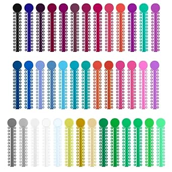 InstruDent Orthodontic Ligature Ties | Highly Elastic | Medical Grade | Latex Free (Assorted)