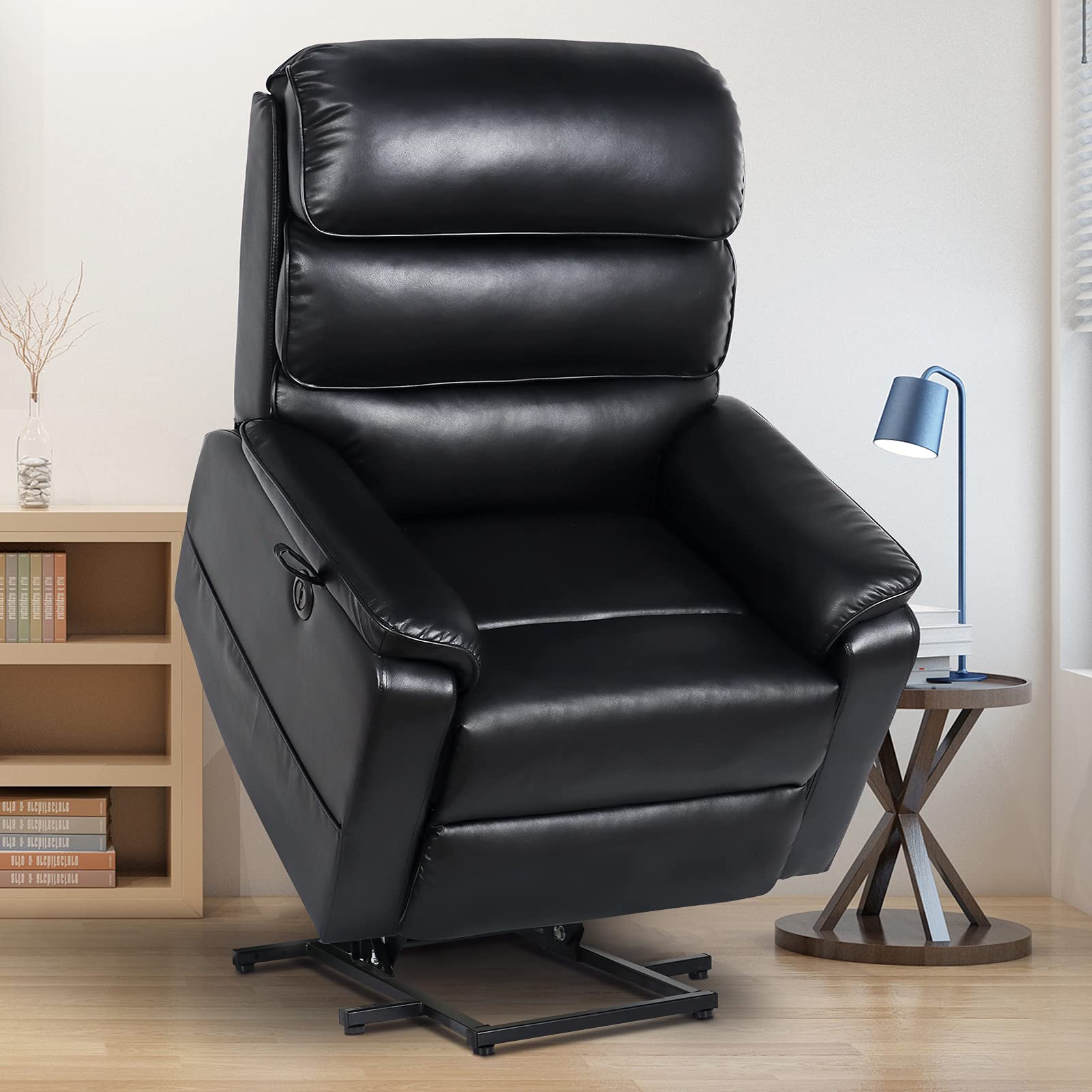 Buy Electric Power Lift Recliner Chair for Elderly, Leather Heated