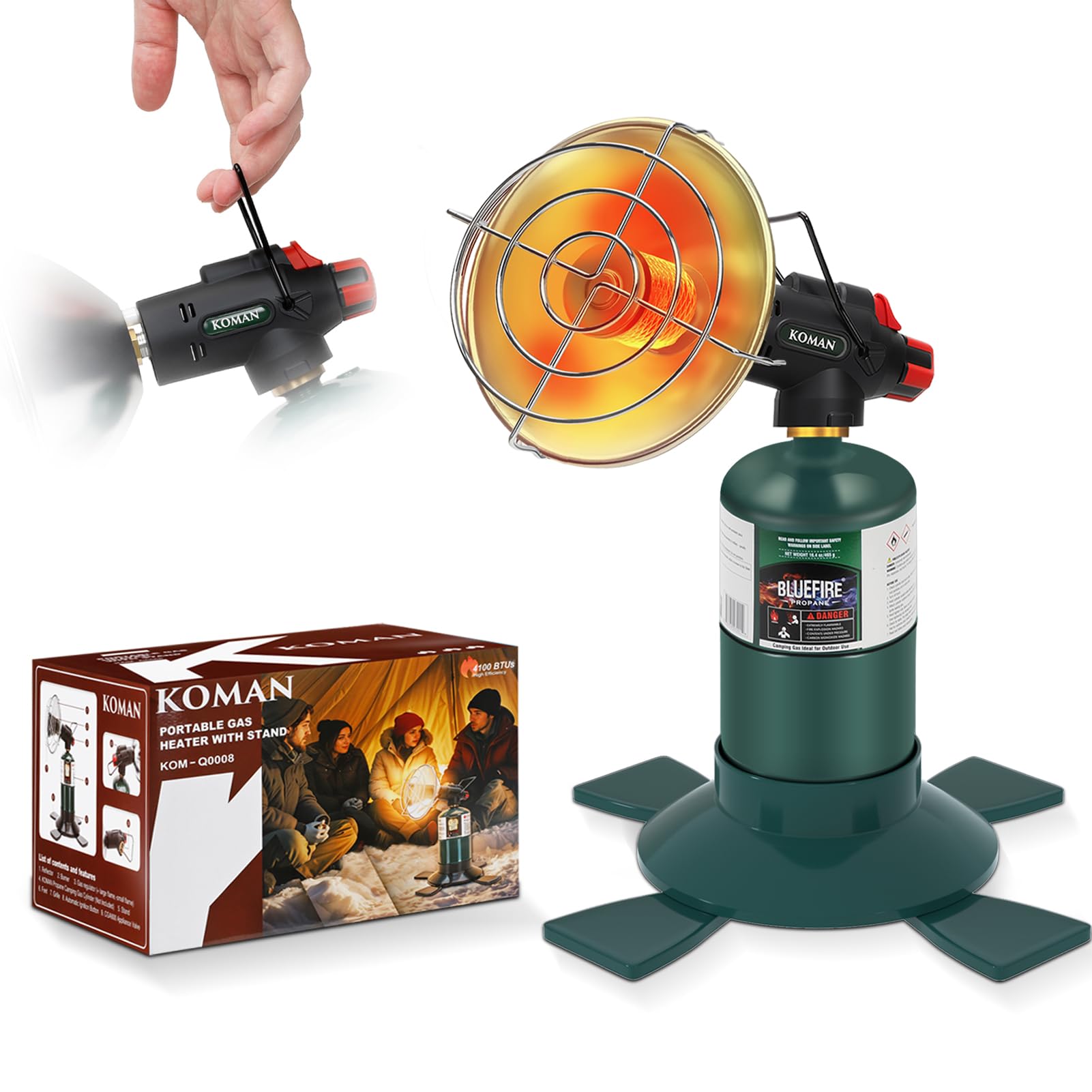Amazon.com: Portable Propane Heater，Garage Heater Patio Heater