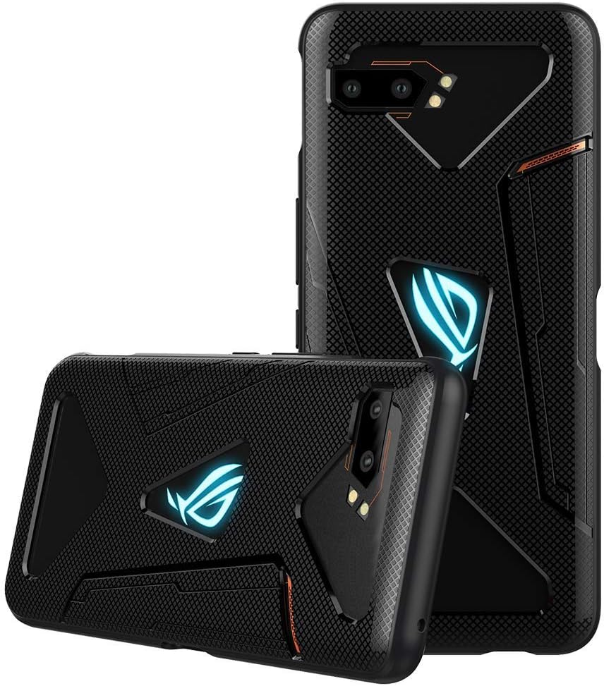 Case for Asus ROG Phone 2, Ultra Silm Cover [Slim-Fit] [Anti-Scratch] [Shock Absorption] [Durable] for Asus ROG Phone 2 - Black