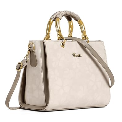 EXOTIC Premium Beautiful Floral Embossed Signature Handbag For Women