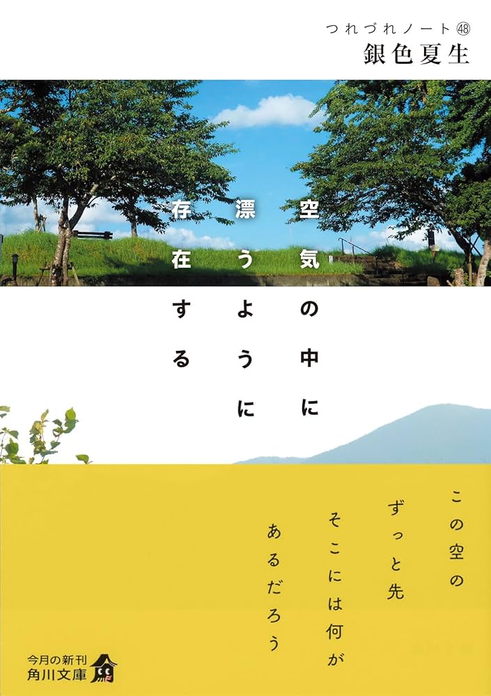 空気の中に漂うように存在する つれづれノート48 | 銀色 夏生