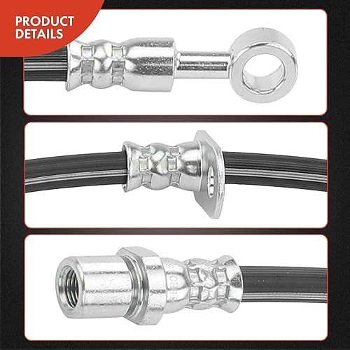 Miniatura 5 de A-Premium Manguera hidráulica de freno delantero izquierdo del conductor compatible con Saab 9-2X 2005-2006 y Subaru Impreza 2002-2016, Legacy