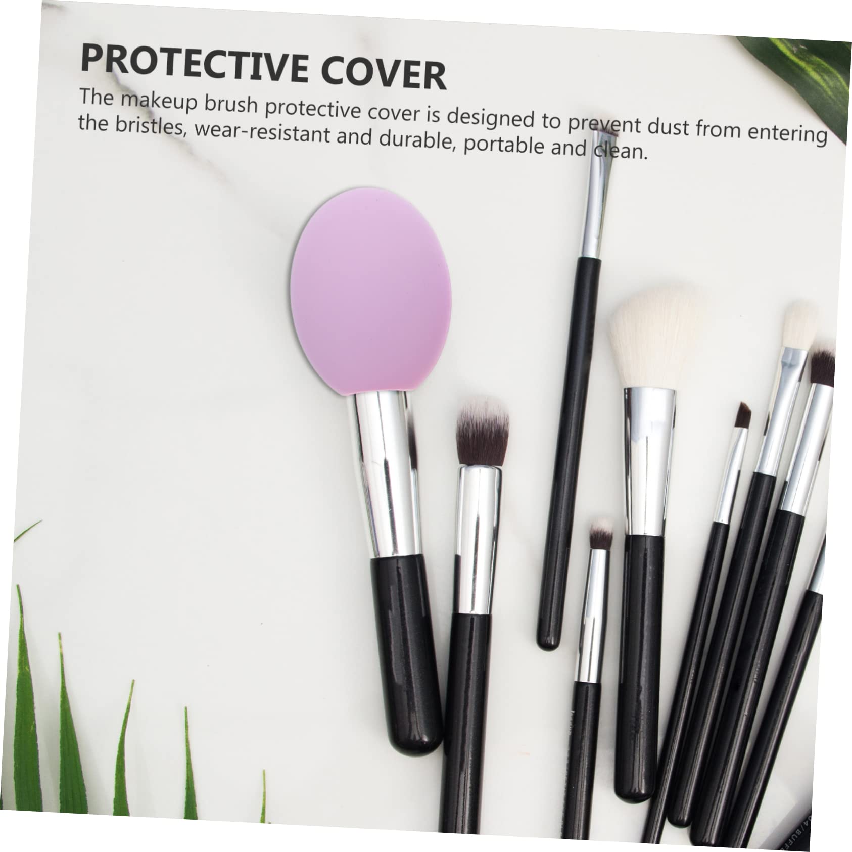 POPETPOP 27stücke Teiliges Set Makeup Pinsel Schutzhaube Rot Und Staubdicht Und Wiederverwendbar Für Sauberkeit Und Ordnung Bei Make-up-pinseln