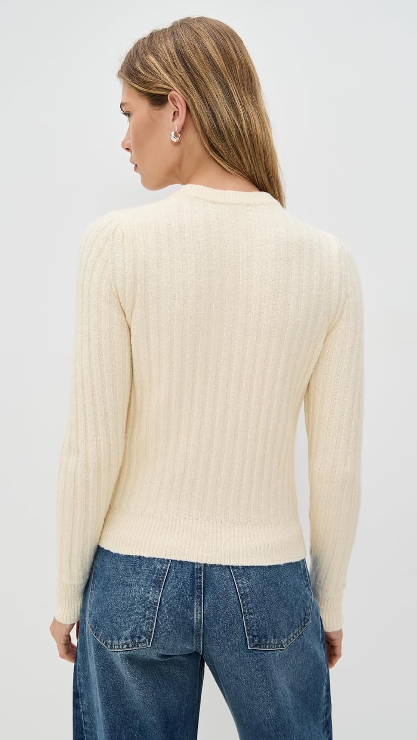 Madewell Women's Ribbed Button Front Cardigan - Image 3