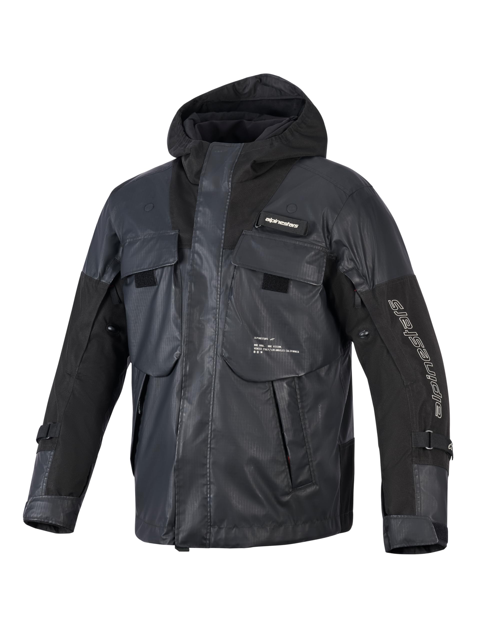 Alpinestars Mospher WP wodoodporna kurtka tekstylna motocyklowa, czarny, 3XL