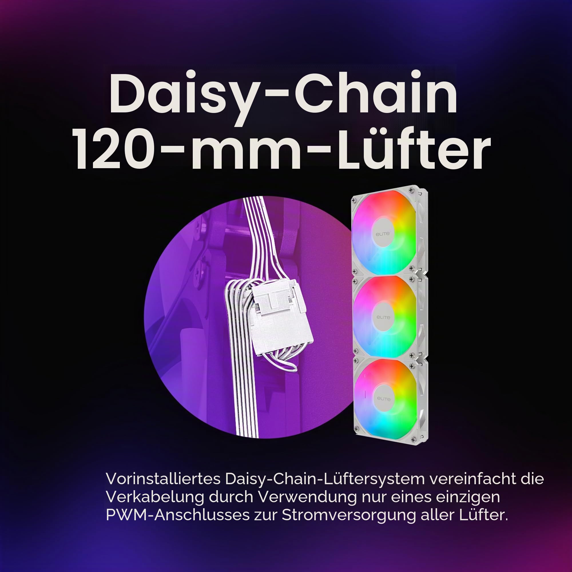 Cooler Master MasterLiquid ML360 Illusion ARGB Close-Loop AIO CPU-Flüssigkeitskühler, durchscheinende Kuppel, 360 mm Heizkörper, MF120 Halo PWM, AMD Ryzen AM5/AM4, Intel LGA1700/1200