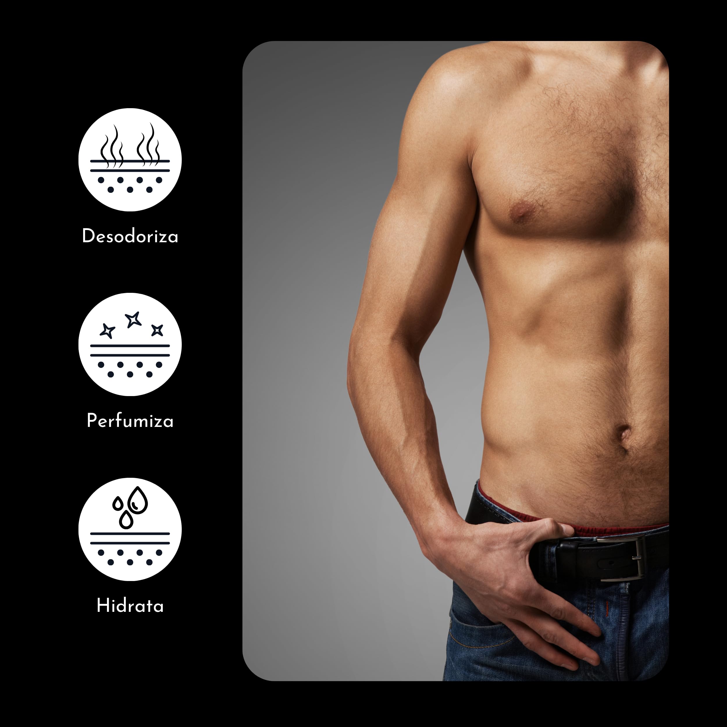 Desodorante Intimo Para Pene y Testículos, 150 ml | Perfume Genital con Acción Desodorante | Aroma Fresco y Duradero | Desodoriza, Hidrata y Perfuma | Uso Diario | Fabricado en España - Multivitamin