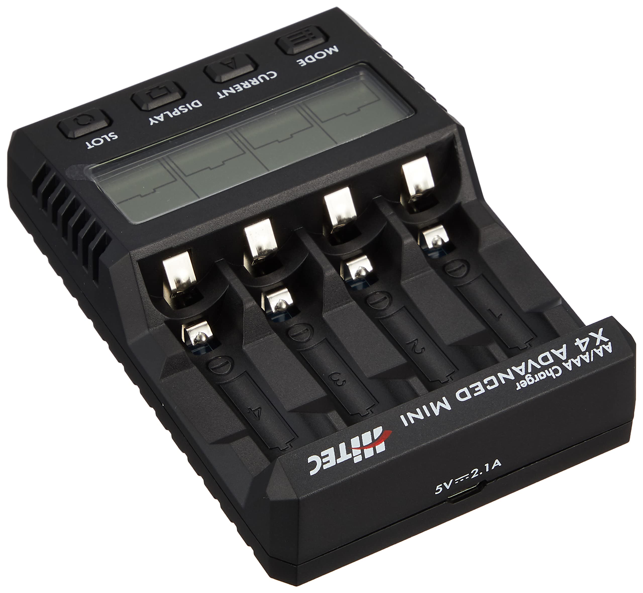Amazon | ハイテック AA/AAA Charger X4 Advanced Mini 44293 [日本