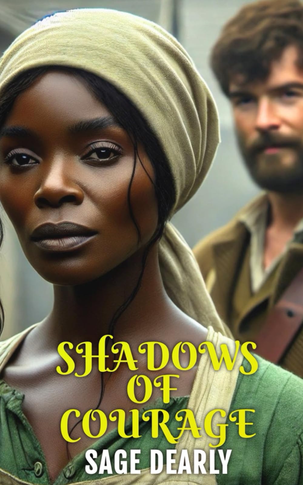 Shadows of Courage: Clean Historical BWWM Romance