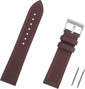 Kahverengi Hakiki Deri Spor Saat Kordonu Kay  20-22-24-26mm