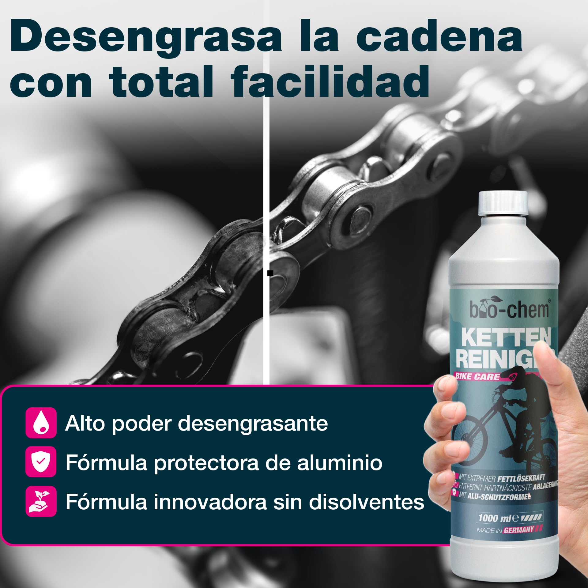 bio-chem Sistema de lubricación con cera para cadenas: 7 productos bicis