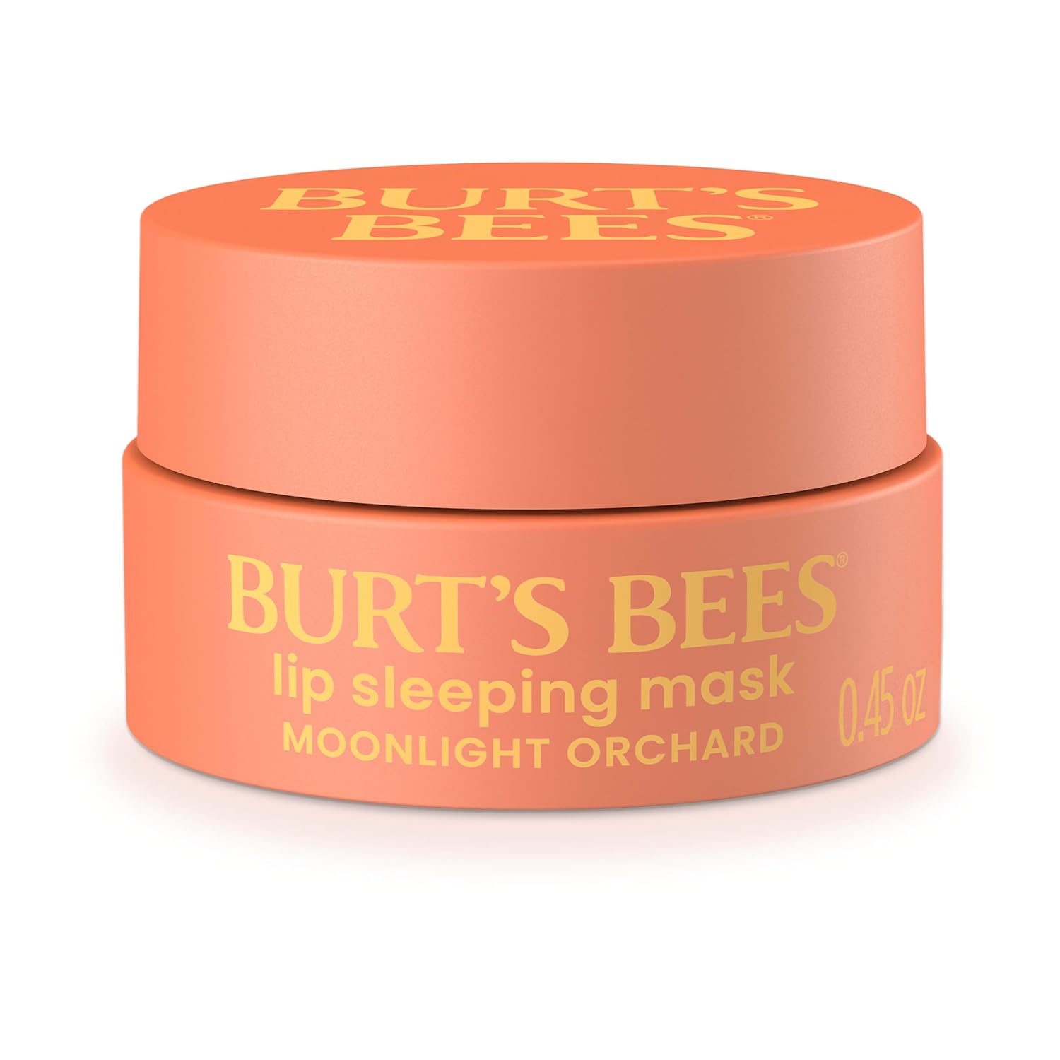 Burt’s Bees Moonlight Orchard Lip Sleeping Mask, With Hyaluronic Acid and Squalane Moisturizer To Instantly Hydrate Lips, Overnight Lip Mask, Lip Treatment, 0.45 oz. Burt’s Bees Moonlight Orchard Lip Sleeping Mask, With Hyaluronic Acid and Squalane Moisturizer To Instantly Hydrate Lips, Overnight Lip Mask, Lip Treatment, 0.45 oz.