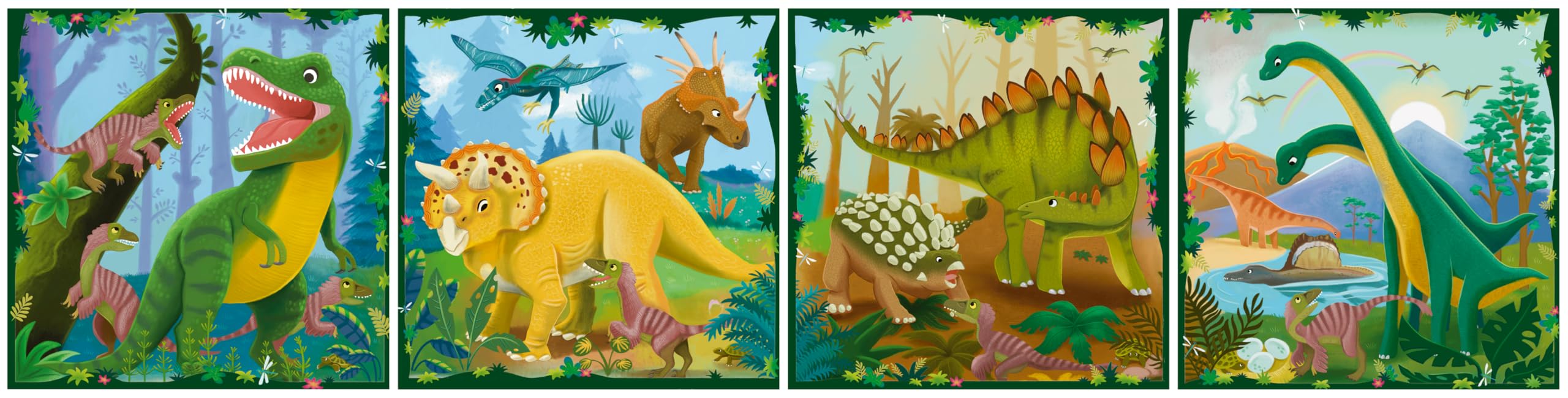 Ravensburger Puzzle Up Dinosaurs - Jigsaws for Kids Age 2 Years (24 Months) - Educational Toddler Toys - 4, 6, 8, 10 Pieces - Image 3