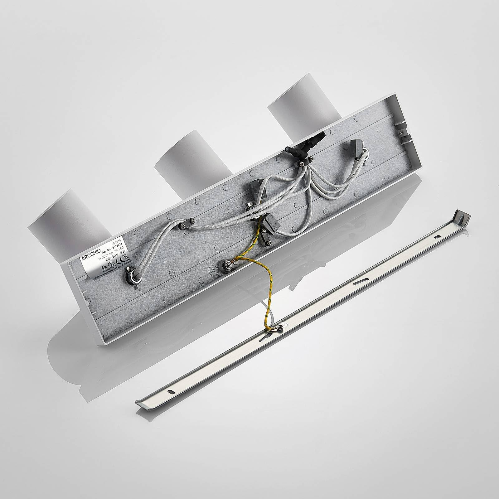 Arcchio Deckenlampe Deckenstrahler 350° drehbar 90° schwenkbar GU10 max. 8W ohne Leuchtmittel