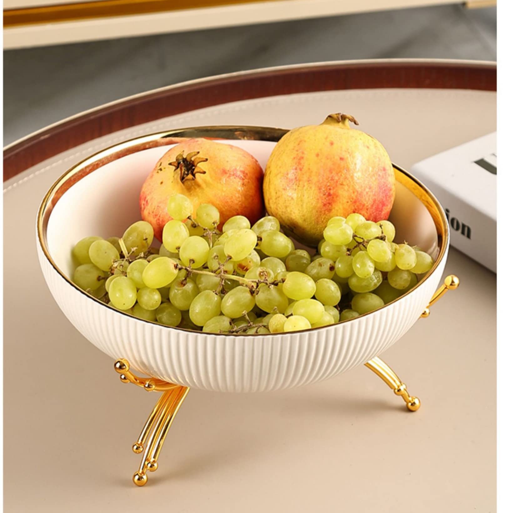 韓国 金属工芸 コンポート 果物皿