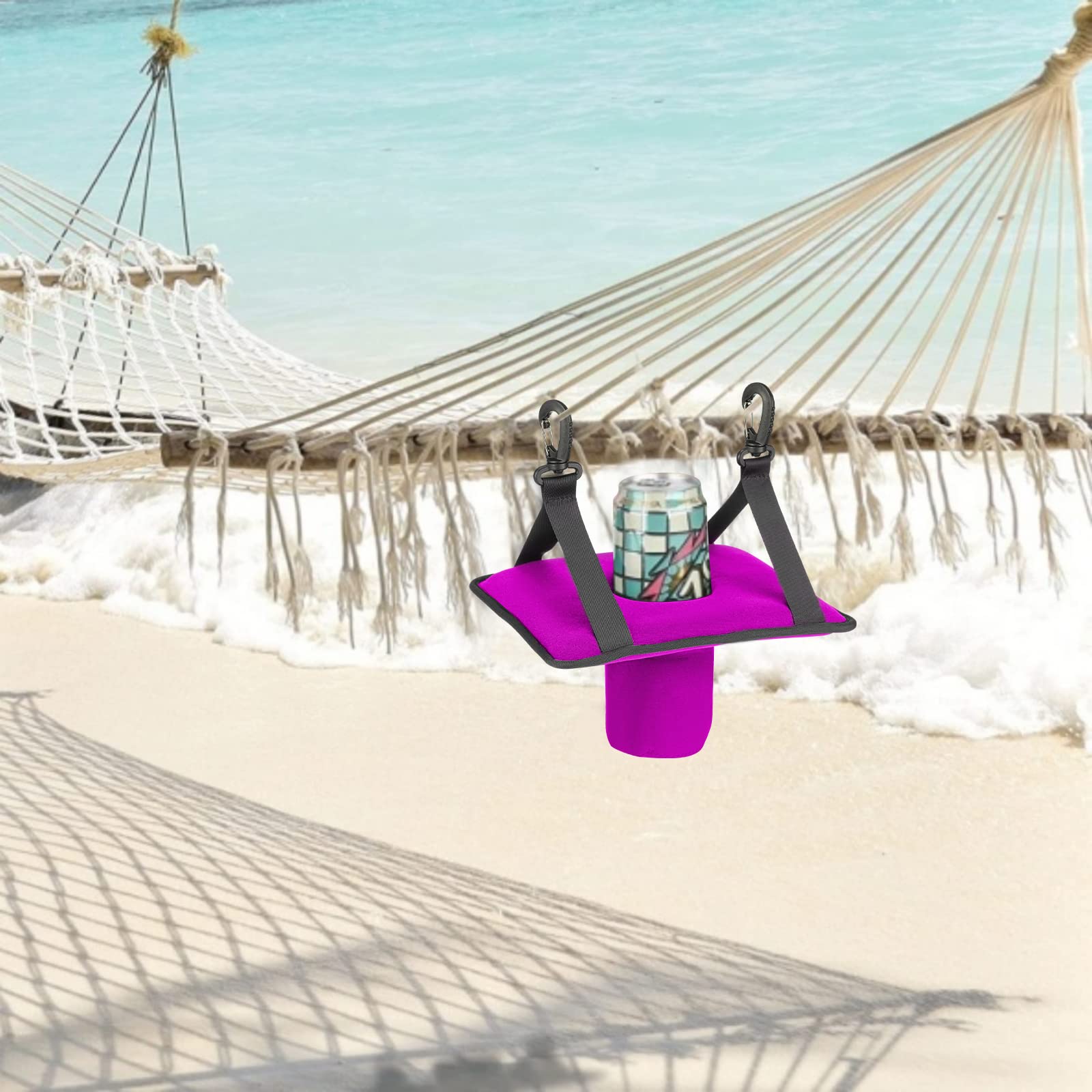 Hammock Accesories Xxerciz Neoprene Hanging Drink Holder For Rope