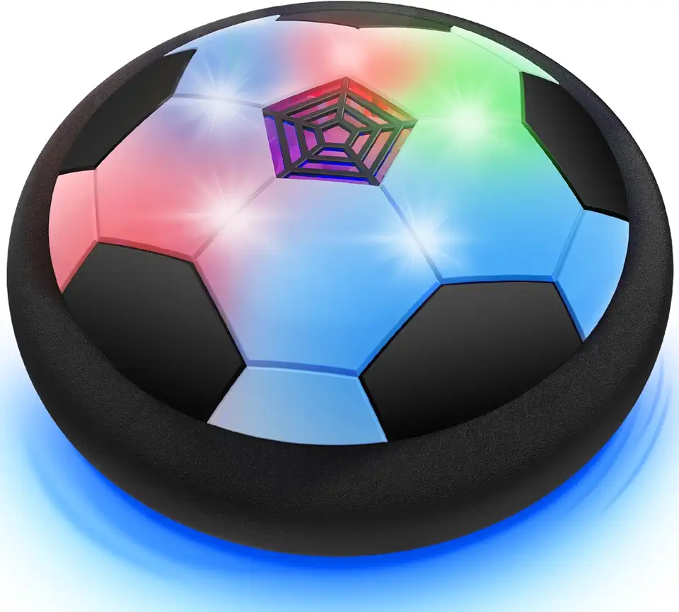 Toyk Brinquedos Para Meninos - Bola De Futebol Led Hover - Bola De Treinamento De Força Aérea Jogando Futebol Interno E Externo - Presentes De Aniversário Para Crianças, Idade 3 4 5 6 7 Meninos De 8 A