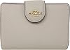 Coach Women's Medium Corner Zip Wallet in Crossgrain Leather, #