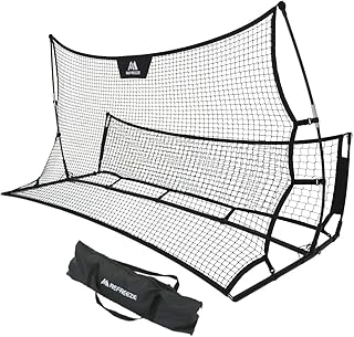 【REFREEZE(リフリーズ)】 ポータブル 両面 リバウンドネット 収納バッグ付き リバウンダー サッカー フットサル 練習 トレーニング