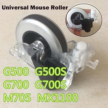 Mouse Wheel Mouse Roller Scroll for Logitech M705 G500 G500S G700S MX1100 Gaming Mouse Replacement Accessories