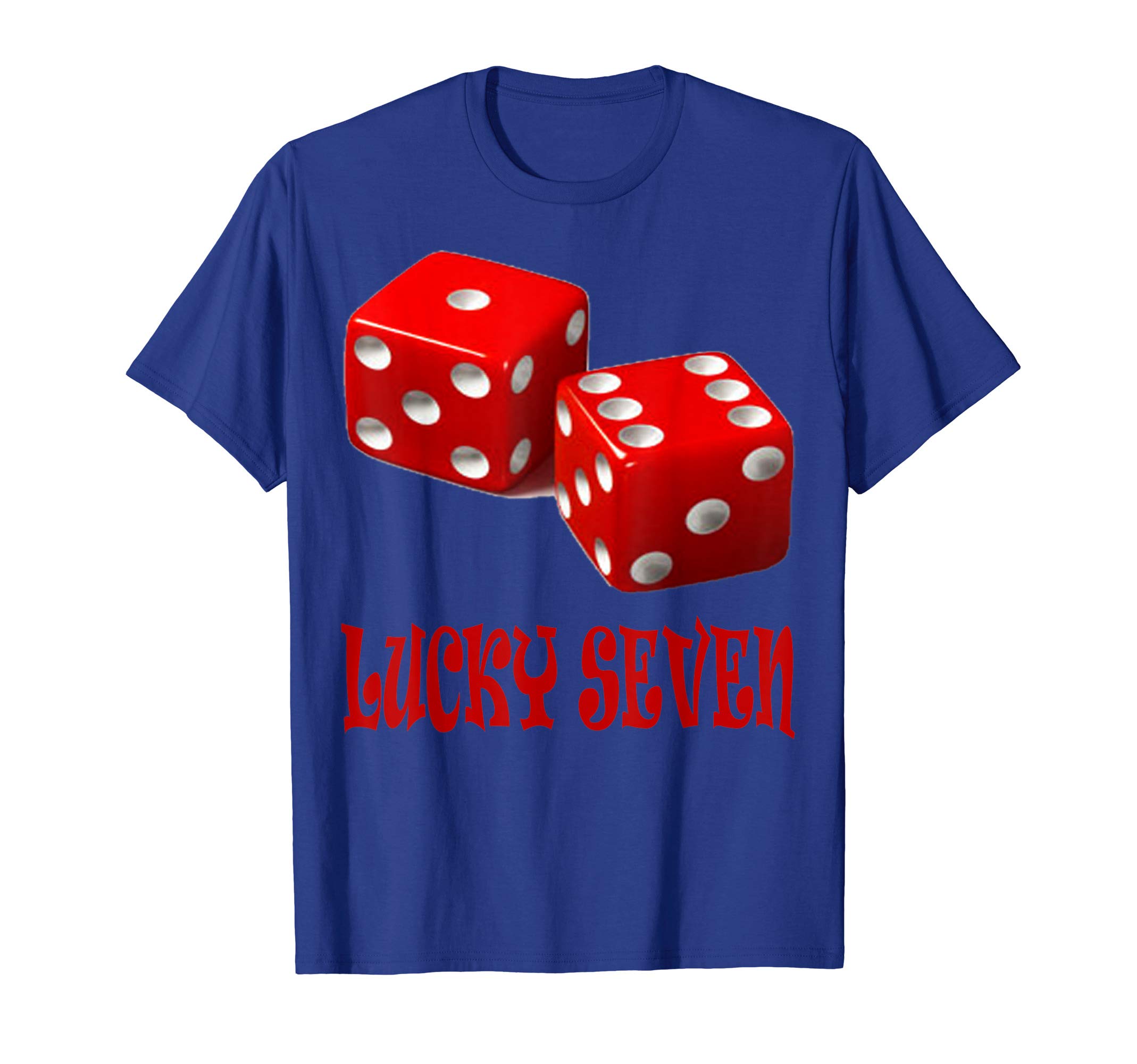 Tom's Tees GamblerLUCKY SEVEN DICE Shirt