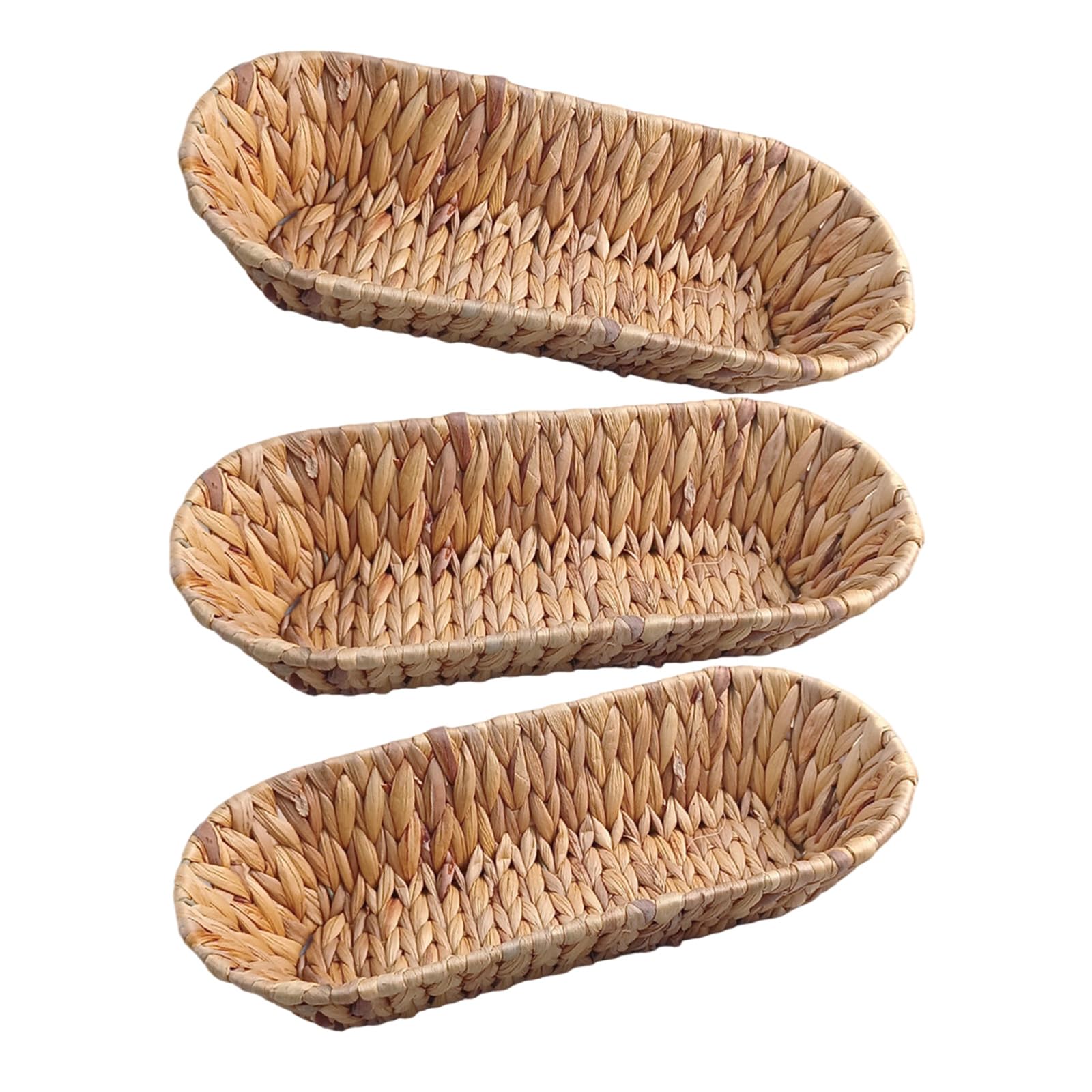 Decorative Handcraft Basket for Storing Bread Pastries Flatware and Household Accessory Grass Fruit Basket