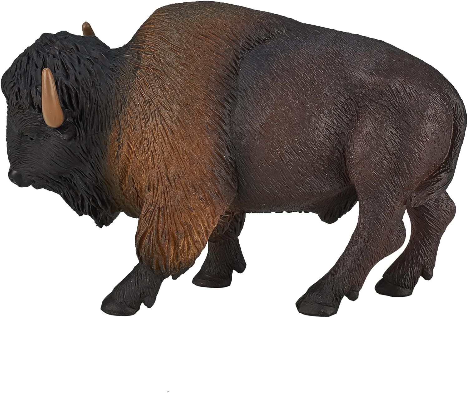 MOJO American Buffalo Bison Realistic International Wildlife Hand Painted Toy Figurine