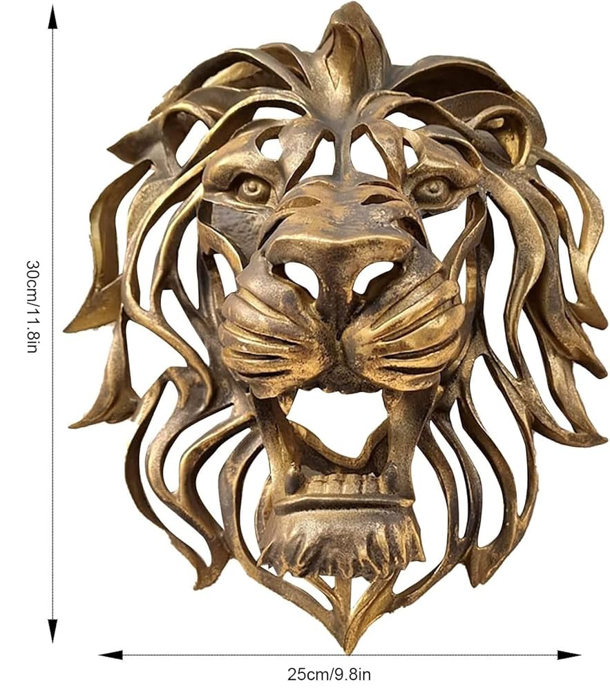 アンティーク　壁掛けアート　有翼の獅子レリーフ　聖獣　大型造形アート アンティーク 壁掛けアート 有翼の獅子レリーフ 聖獣 大型造形アート