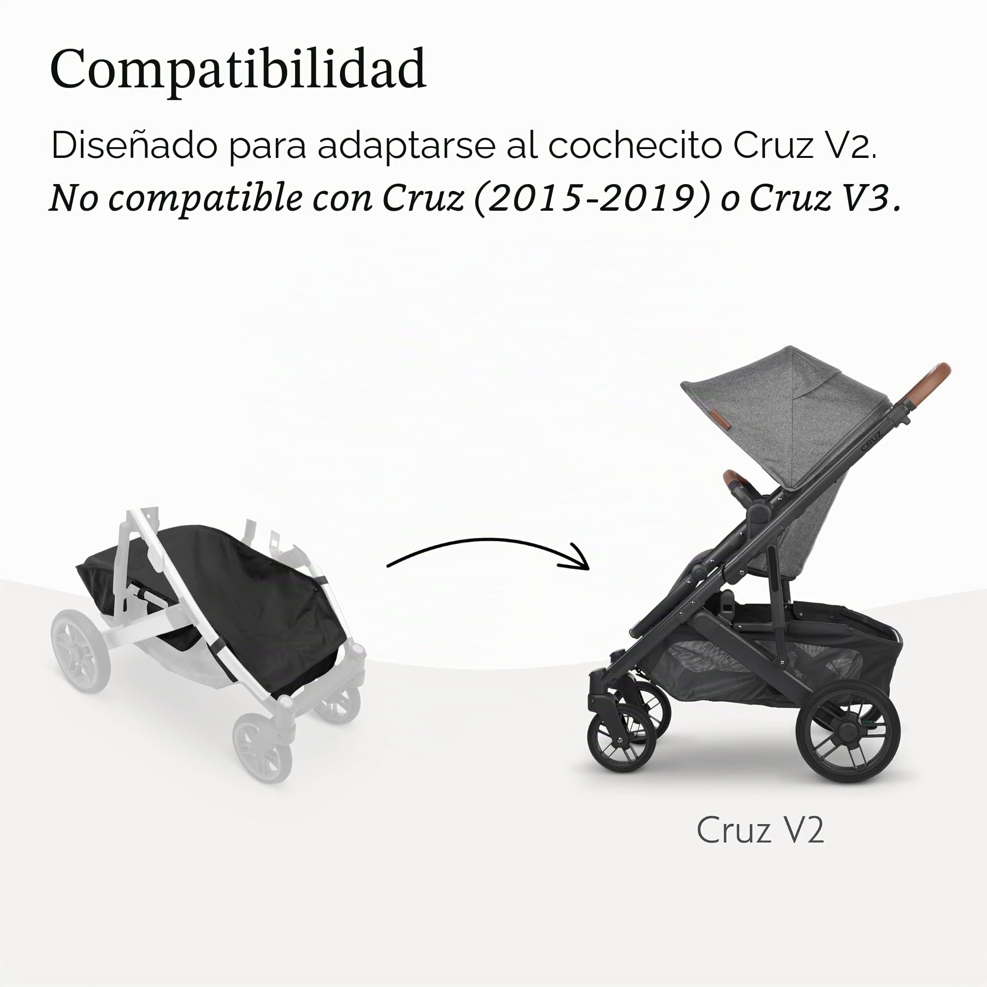 UPPAbaby Funda de cesta para Vista V2 y Cruz V2