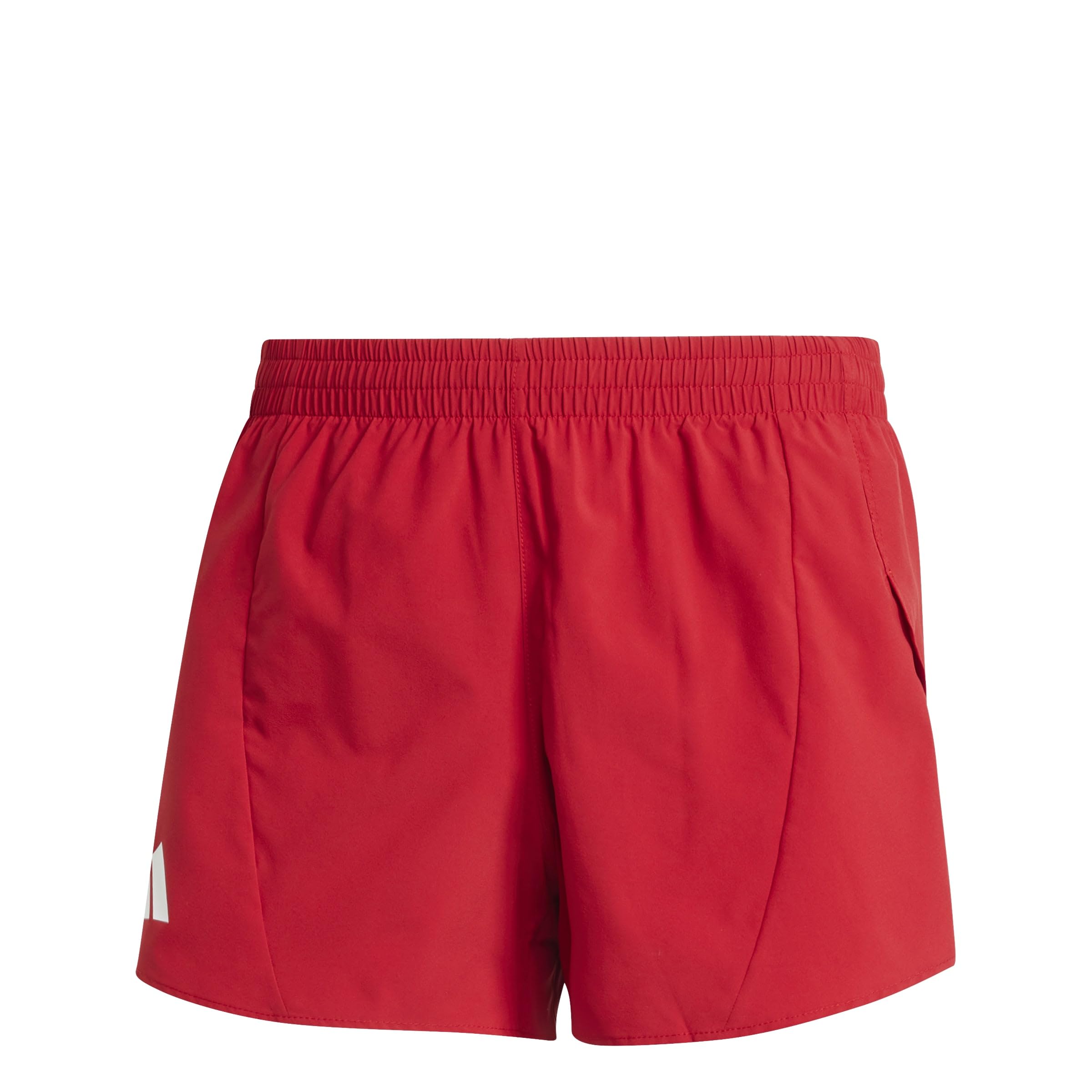 adidas Men's Adizero Essentials Running Split Shorts, Team Power red 2, XL