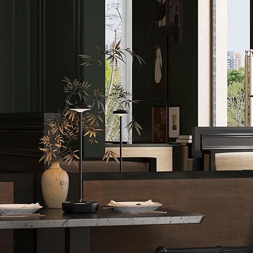 Miniatura 7 de Cordless LED Table Lamp,Rechargeable 5000mAh Battery - Touch Control 3-Level Brightness with Memory Function,Portable IP54 Waterproof Desk lamp for