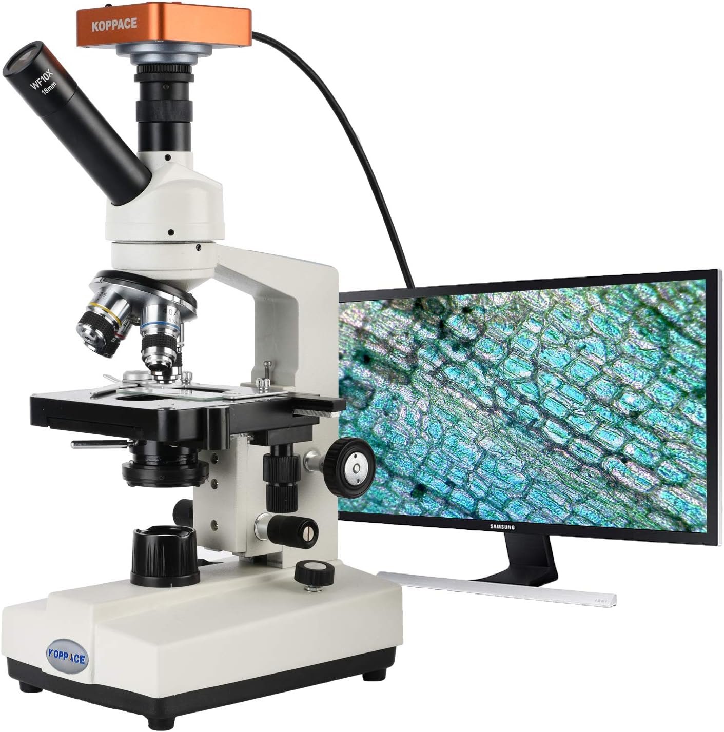 40X-1600X,HDMI High Definition Monocular Biological Microscope,Can take Pictures,Videos and Biological Electron Microscope