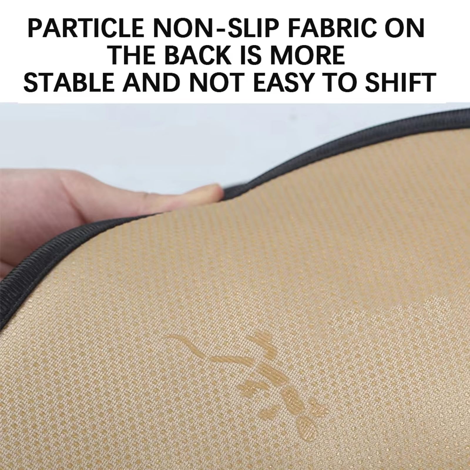 Auto Cuscino Sedile per Alfa Romeo Giulia/Giulietta/Mito/Stelvio, Universale Antiscivolo Morbido Traspiranti Cuscino Interni Accessori,Black-B 3Pcs